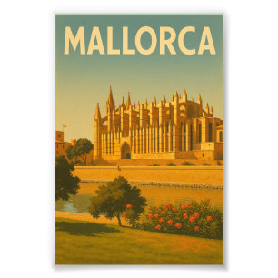 Foto Catedral Retro Vintage de Mallorca