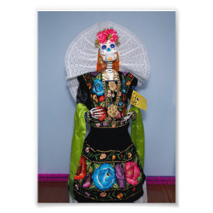 Foto Catrina Tehuana 