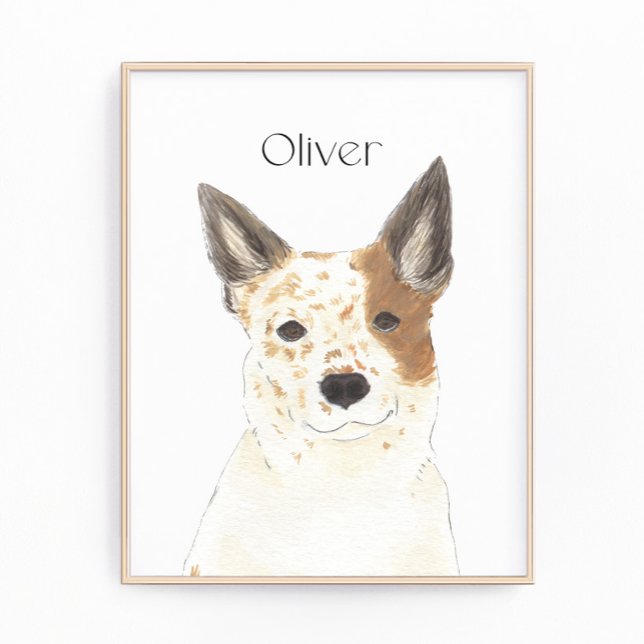 Foto Cattledog curador rojo y blanco personalizado (Subido por el creador)