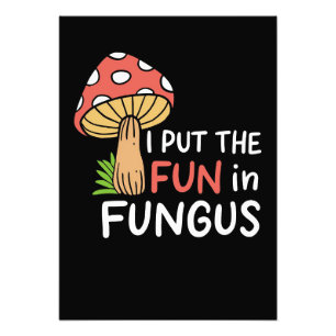 Foto Cazador De champiñones Puse La Diversión En Fungus