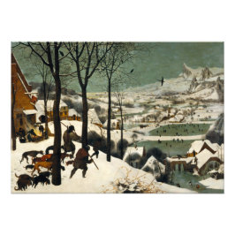 Foto Cazadores en la nieve de Pieter Bruegel el anciano