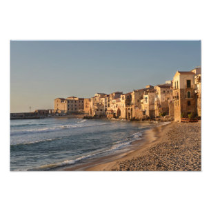Foto Cefalu, ciudad de la playa en Sicilia