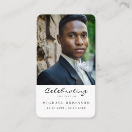 Foto Celebración de la tarjeta de oración de los f