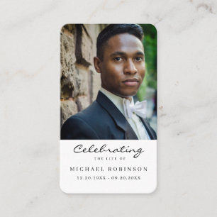 Foto Celebración de la tarjeta de oración de los f