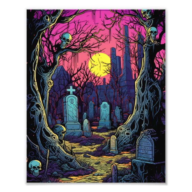 Foto Cementerio de Horror (Frente)