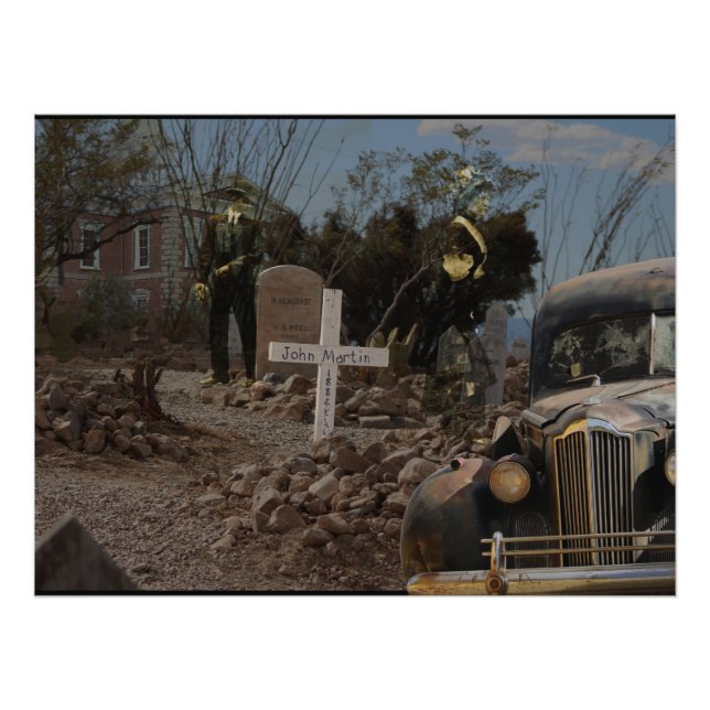 Foto Cementerio Embrujado en Tombstone (Frente)