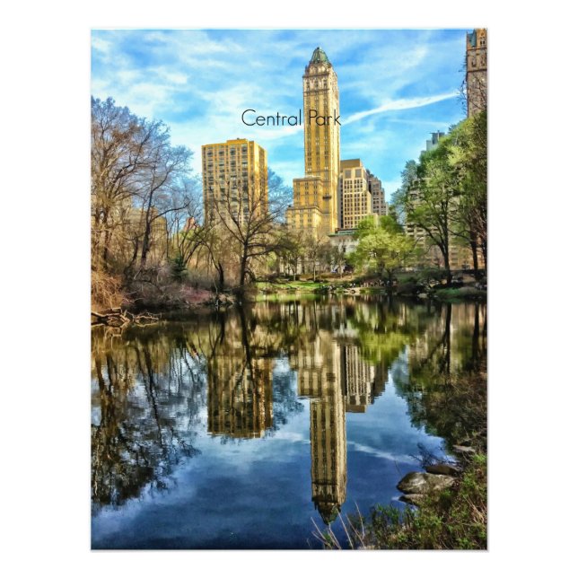 Foto Central Park, NYC, (Frente)