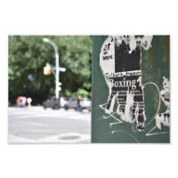 Central Park West NYC Boxing Flyer Photography