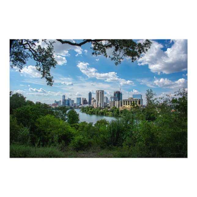Foto Centro de Austin Skyline desde Norwood - Austin Te (Frente)