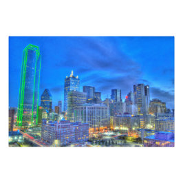 Foto Centro de Dallas por la noche