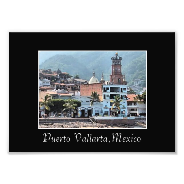 Foto centro de Puerto Vallarta, México (Frente)