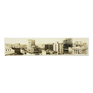 Foto Centro de Winnipeg Panorama, 1912