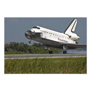 Foto Centro Espacial Kennedy del aterrizaje del