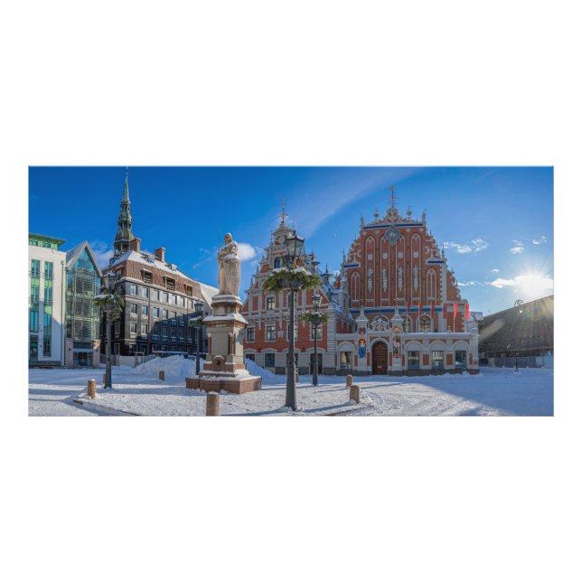 Foto Centro histórico de Riga, Letonia (Frente)