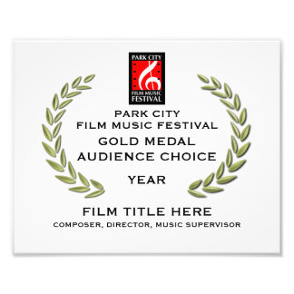 Foto Certificado de medalla de oro de 10" x 8"