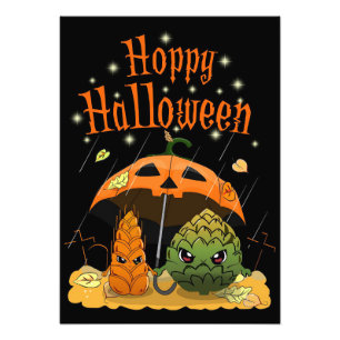 Foto Cerveza Bebedor Cerveza Feliz Halloween