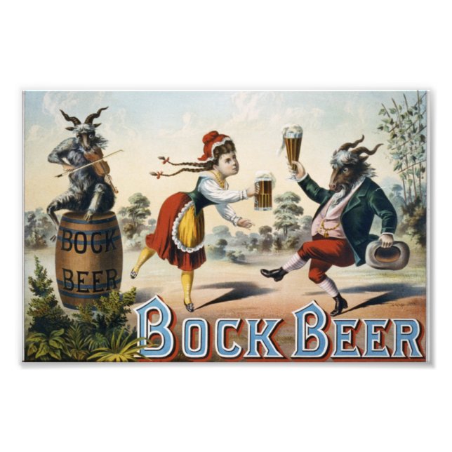 Foto Cerveza Bock Vintage (Frente)