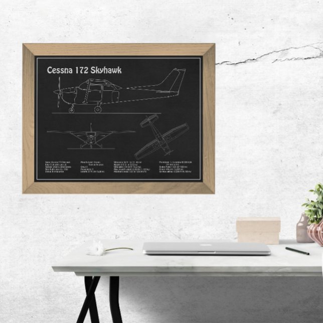 Foto Cessna 172 Skyhawk - Planes de diseño aéreo PD (Subido por el creador)