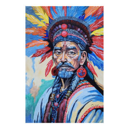 Foto chamán, hechicero, protector, amuleto, abuelo