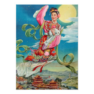 Foto Chang'e volando a la luna