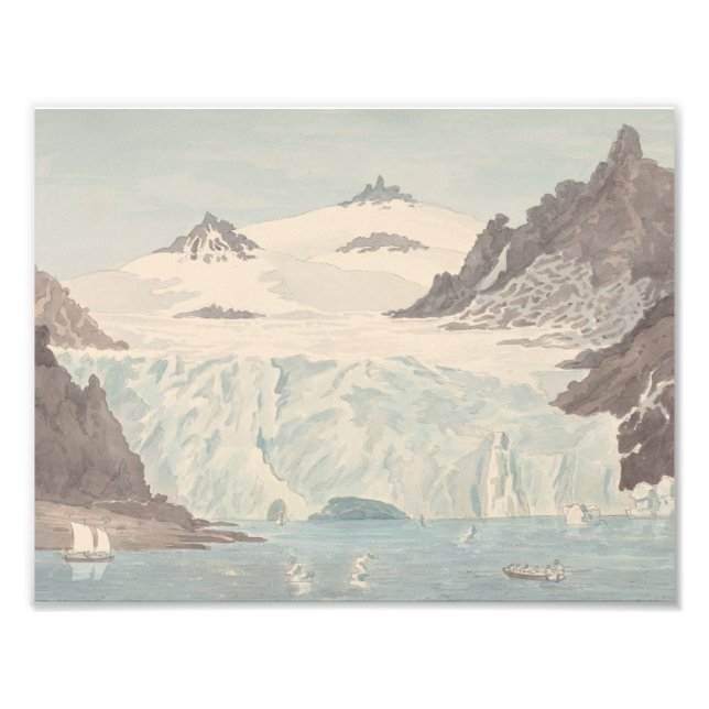 Foto Charles Hamilton Smith - Vista de un Iceberg (Frente)