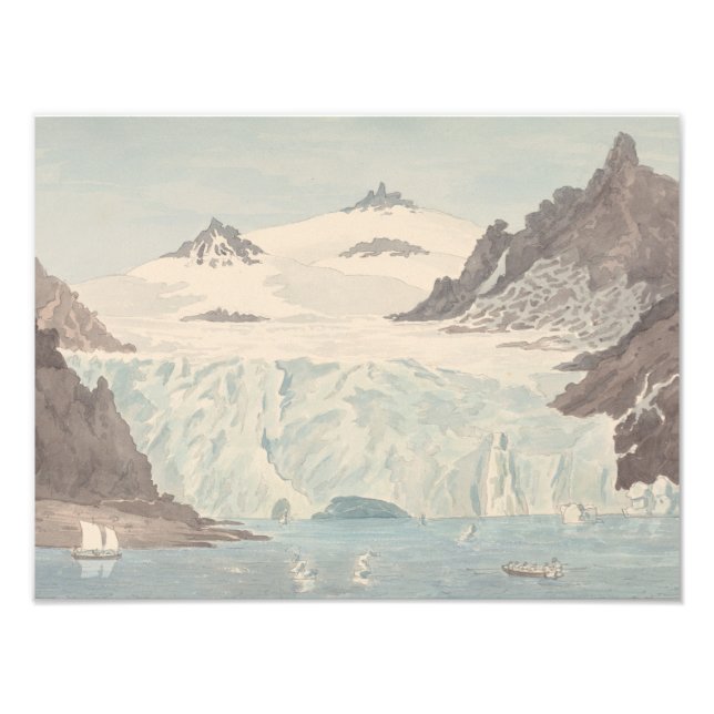 Foto Charles Hamilton Smith - Vista de un Iceberg (Frente)