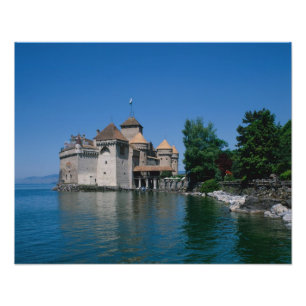 Foto Chateau Chillon, Lago Ginebra, Cantón Vaud,