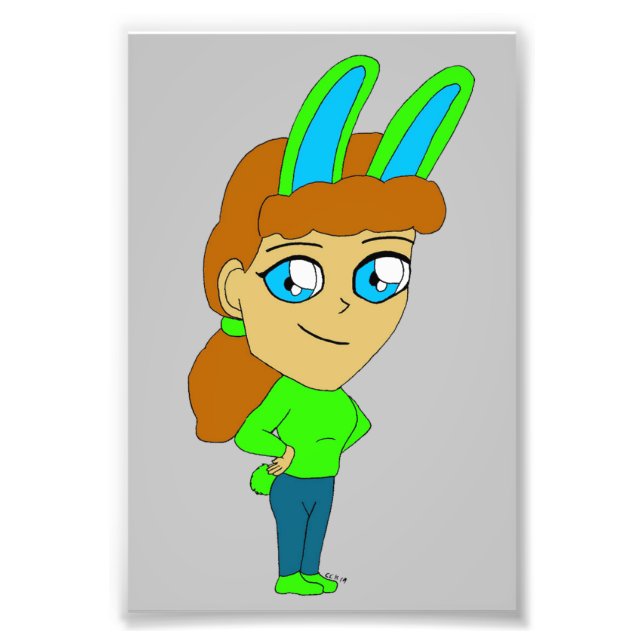 Foto chibi bunnygirl (Frente)