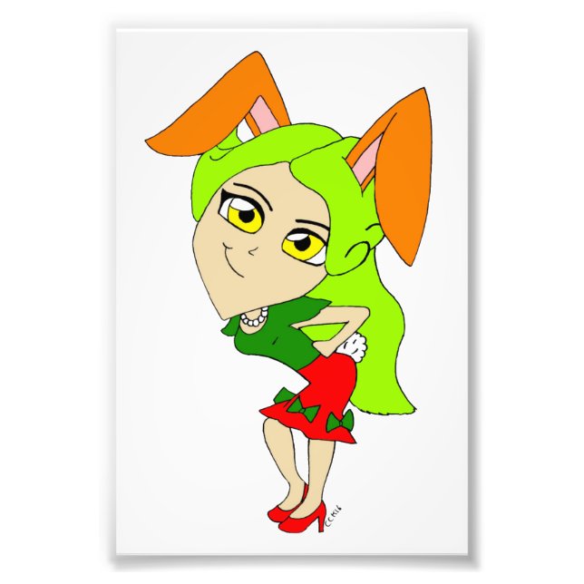 Foto chibi bunnygirl (Frente)