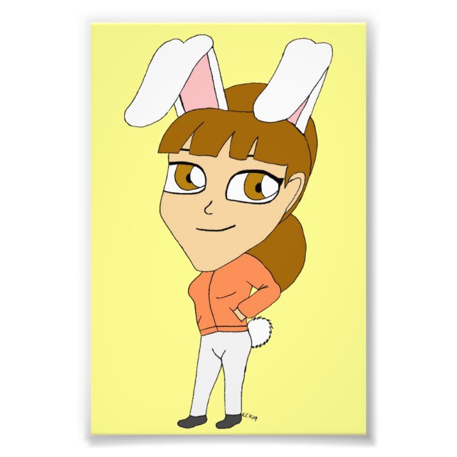 Foto chibi bunnygirl (Frente)