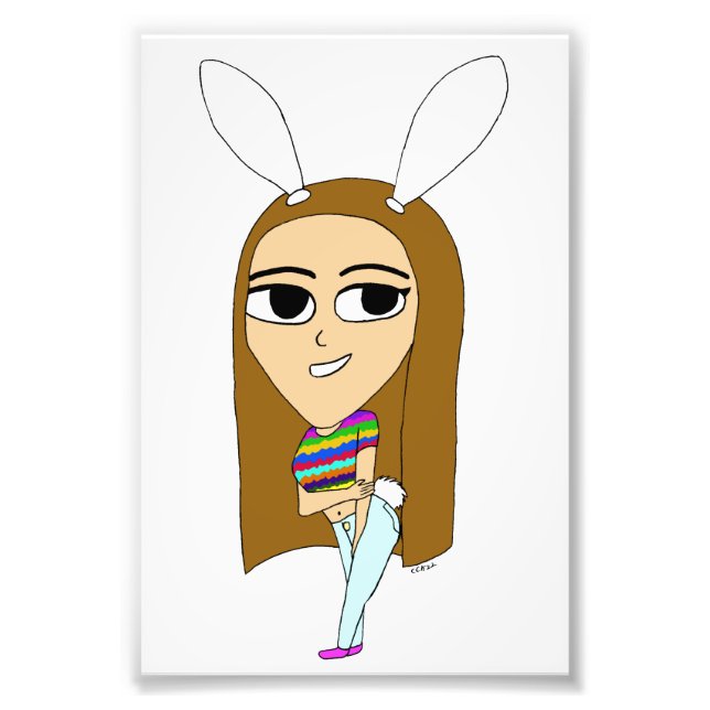 Foto chibi bunnygirl (Frente)