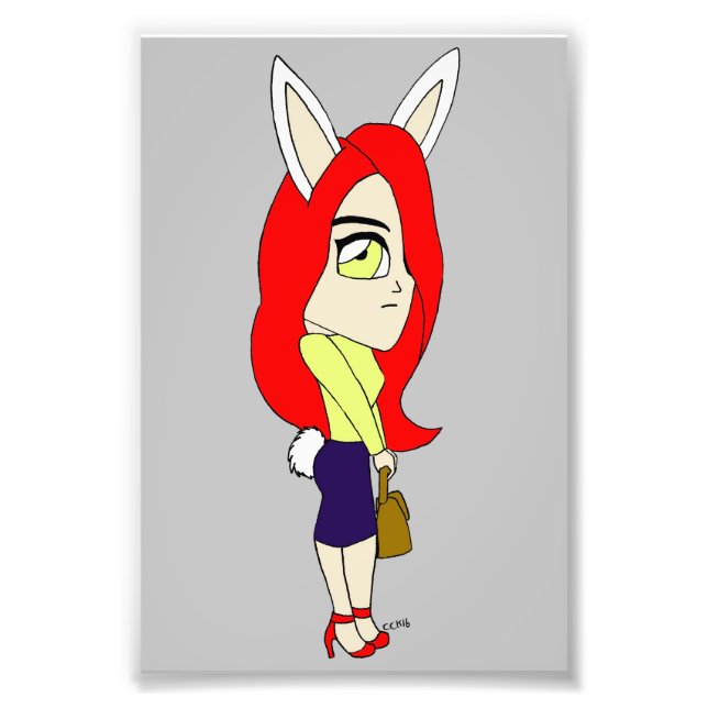 Foto chibi bunnygirl (Frente)