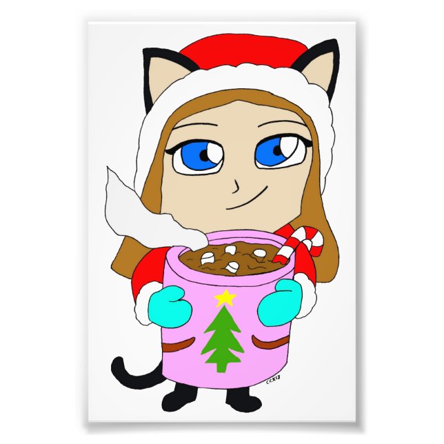 Foto chibi catgirl (Frente)