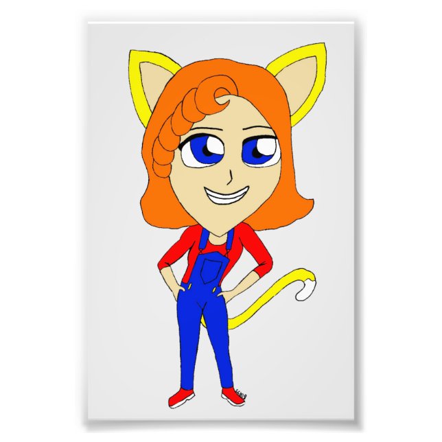 Foto chibi catgirl (Frente)