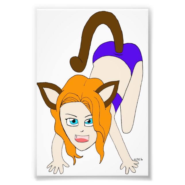 Foto chibi catgirl (Frente)