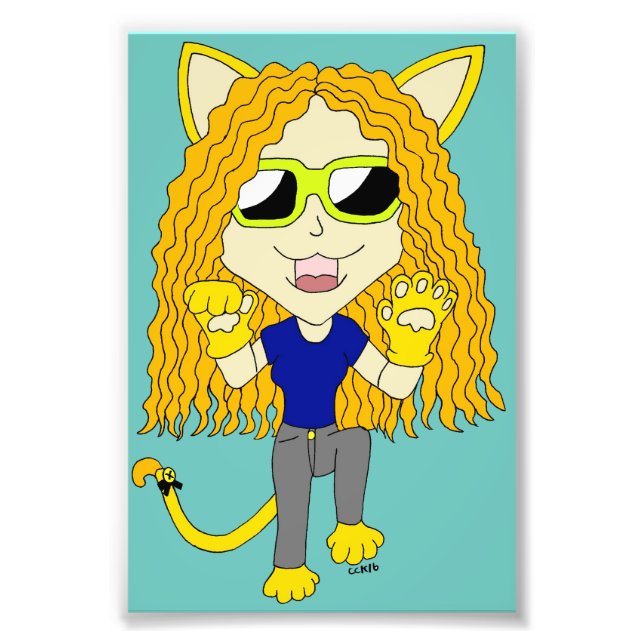 Foto Chibi Chica con pezuñas (Frente)