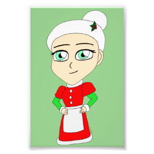 Foto chibi mrs claus