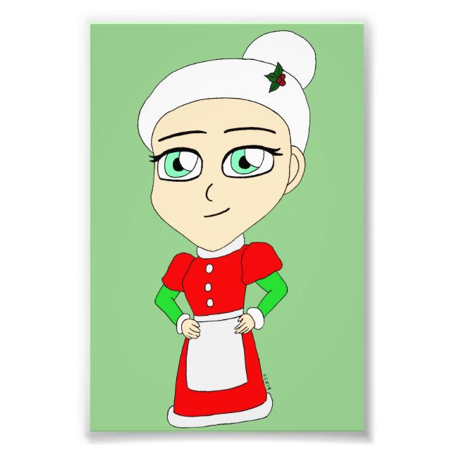 Foto chibi mrs claus (Frente)