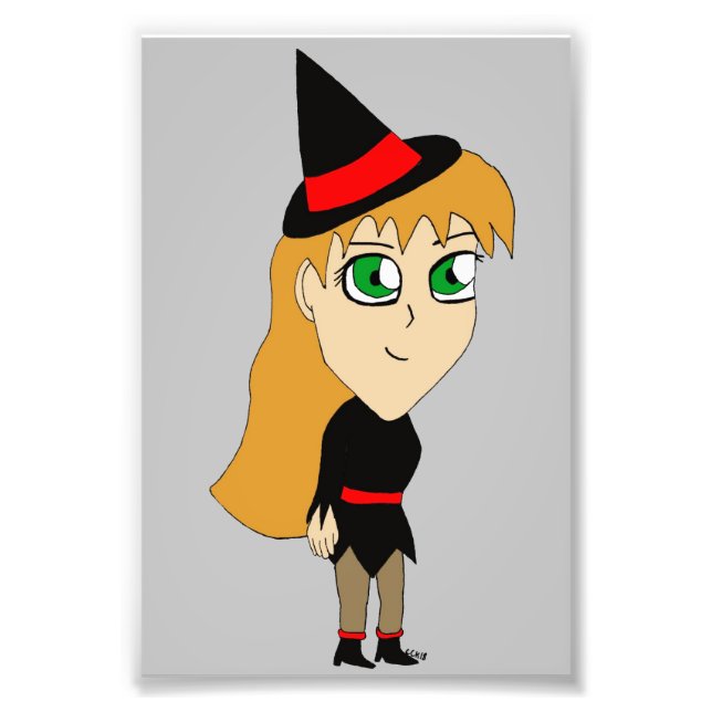 Foto chibi witch (Frente)