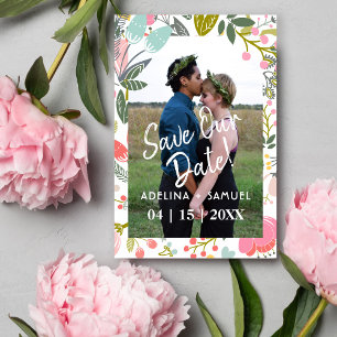 Foto Chic floral moderno para boda con presupuesto limi