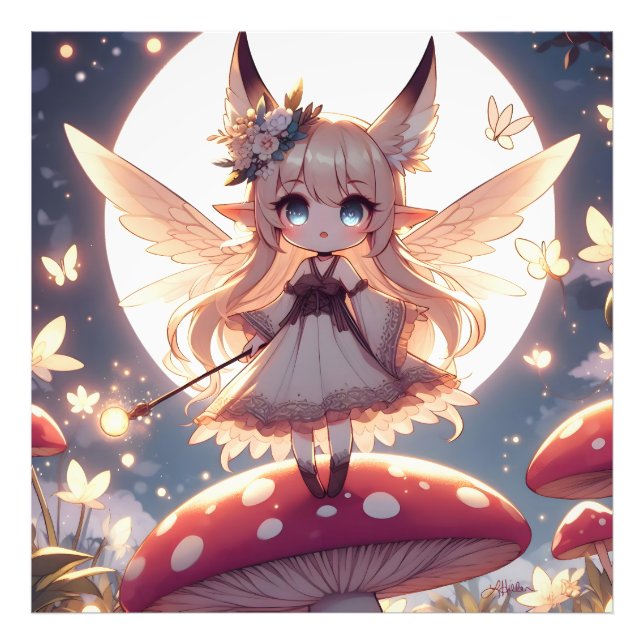 Foto Chica Anime Pixie Hippie Luna Hada (Frente)