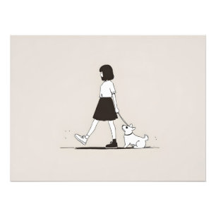 Foto Chica con el perro