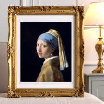 Chica con pendiente de perla 1665 Johannes Vermeer