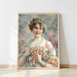 Foto Chica con rosas por Emile Vernon