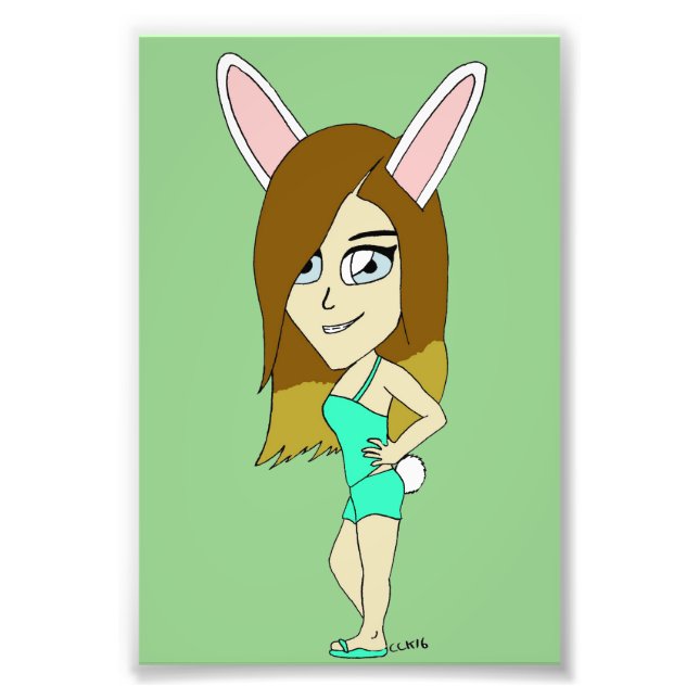 Foto Chica conejo Chini  (Frente)