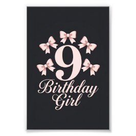 Foto Chica de 9º cumpleaños