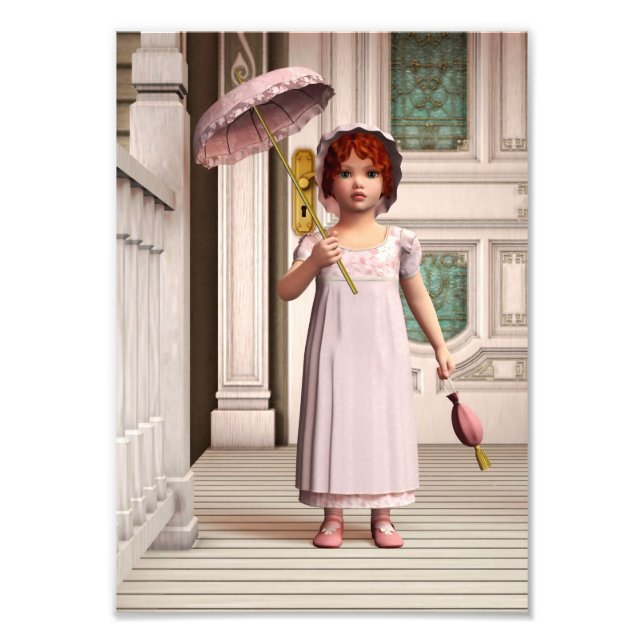 Foto Chica de época - Arte estilo victoriano de estilo  (Frente)