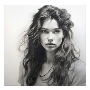 Foto Chica de esbozo