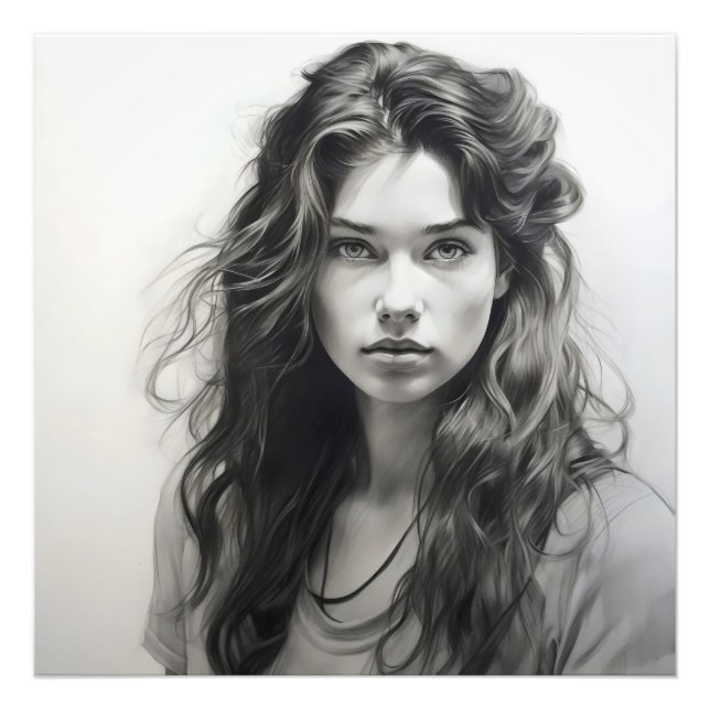 Foto Chica de esbozo (Frente)