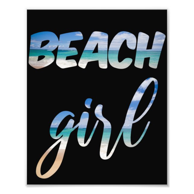 Foto Chica de la Playa (Frente)